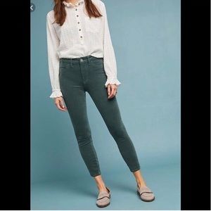 Anthropologie Pilcro High Waist Corduroy